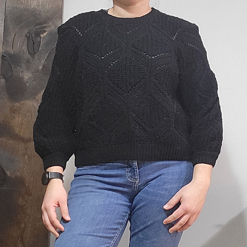 Womens Black Sweater